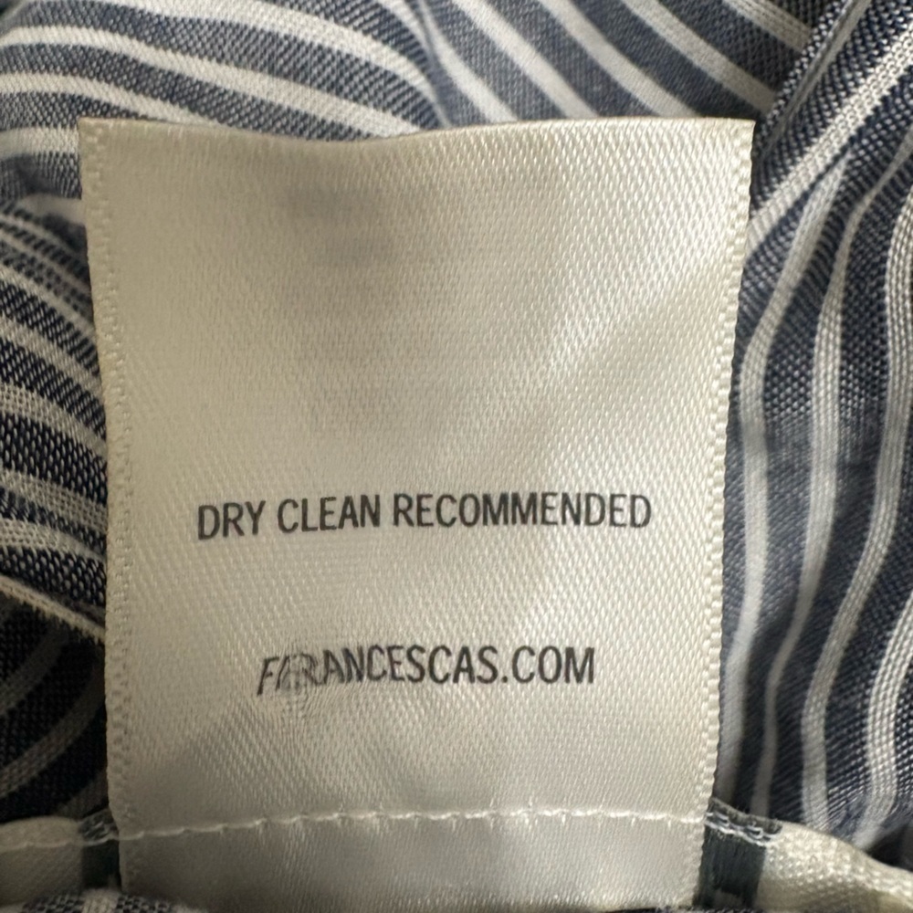 Francesca’s Striped Multi Colored Embroidered Flo… - image 8